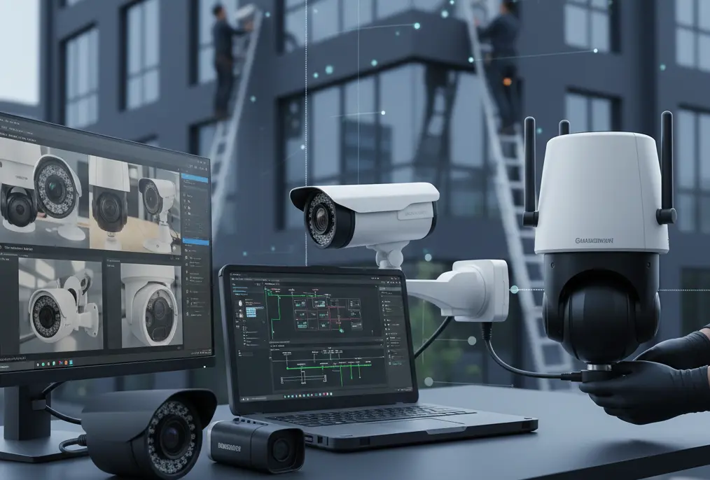 Instalación de cámaras de videovigilancia IP